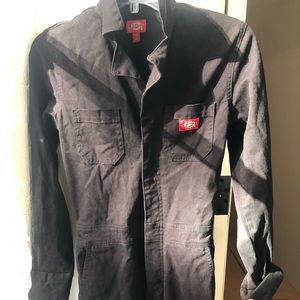 Dickies black coveralls/boiler suit